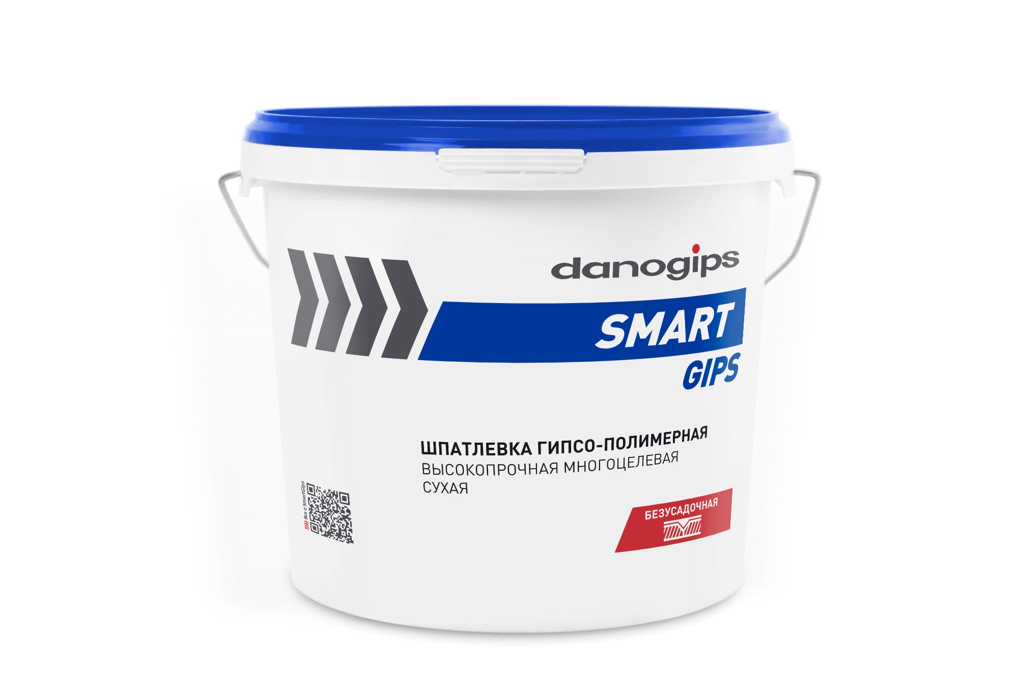 картинка DANOGIPS SmartGips шпатлевка гипсо-полимерная 4кг  от базы строительно-отделочных материалов