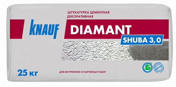 картинка Штукатурка Кнауф Диамант Шуба 3мм 25кг  от базы строительно-отделочных материалов