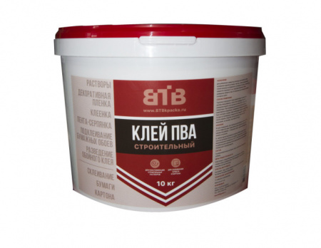 картинка Клей ПВА ВТВ Строительный 10 кг от базы строительно-отделочных материалов